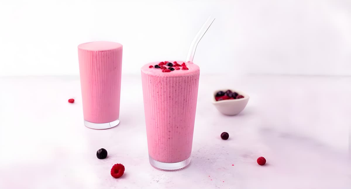 Fruity Ice Cream Smoothie
